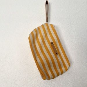 Billabong striped wristlet